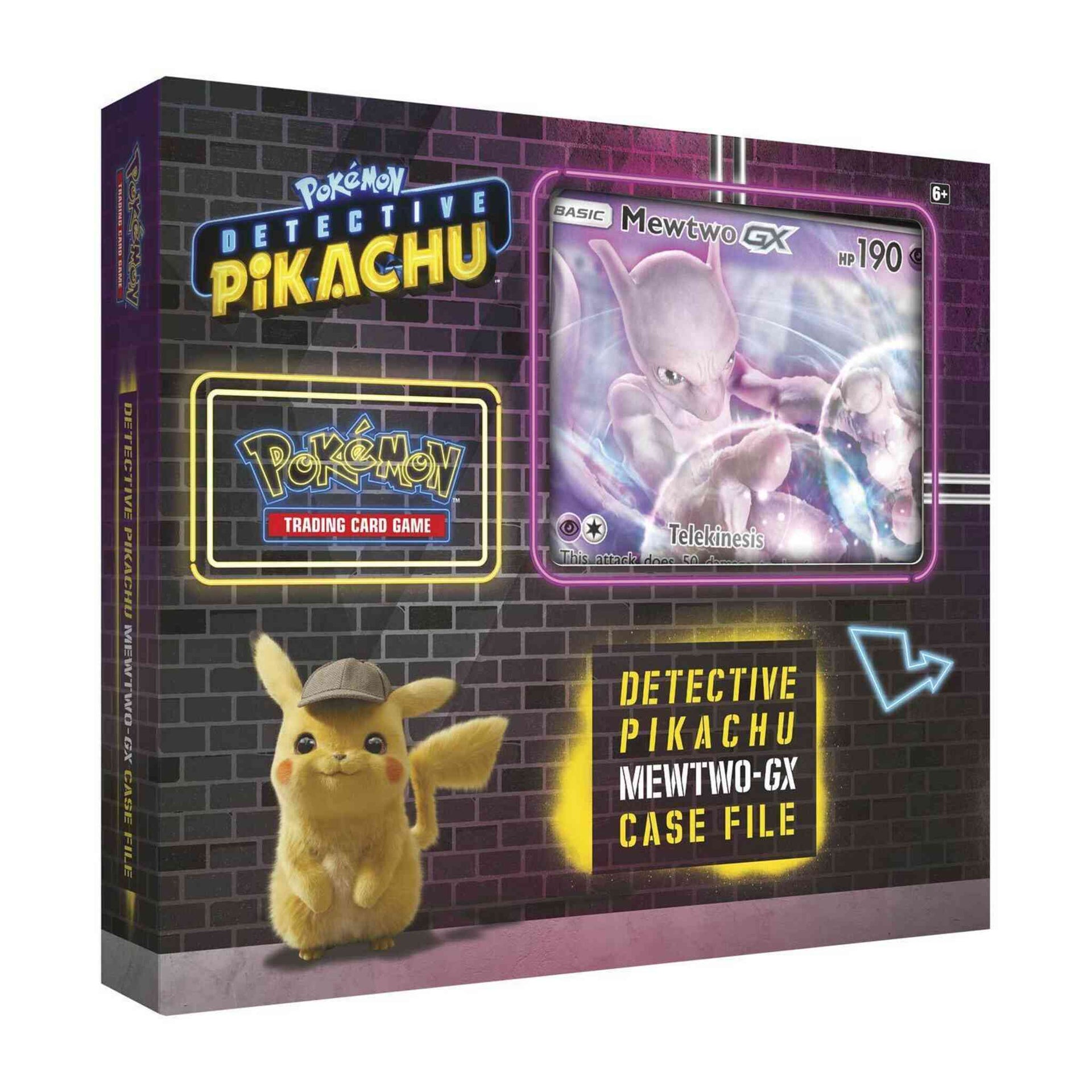 Pokémon TCG: Detective Pikachu Mewtwo-GX Case File – Face to Face Games
