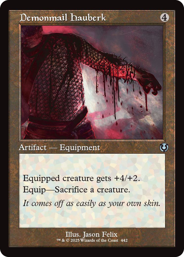 Demonmail Hauberk [442] [Retro Frame] [Innistrad Remastered] [Non-Foil]