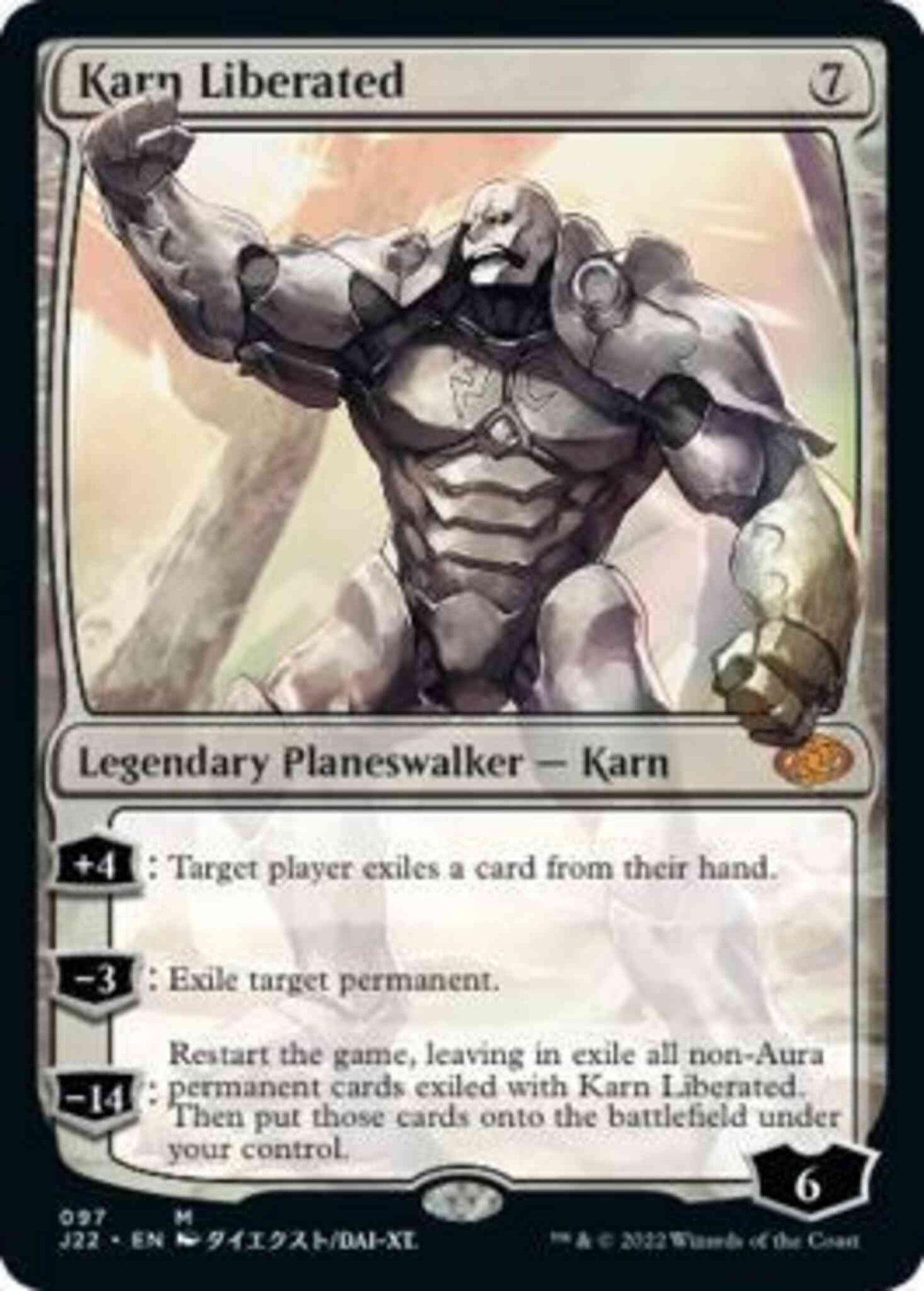 Karn Liberated [97] [Anime-Inspired Art] [Jumpstart 2022] [Non-Foil]