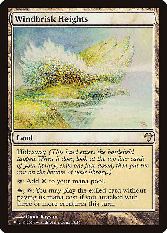 Windbrisk Heights [18] [Modern Event Deck 2014] [Non-Foil]