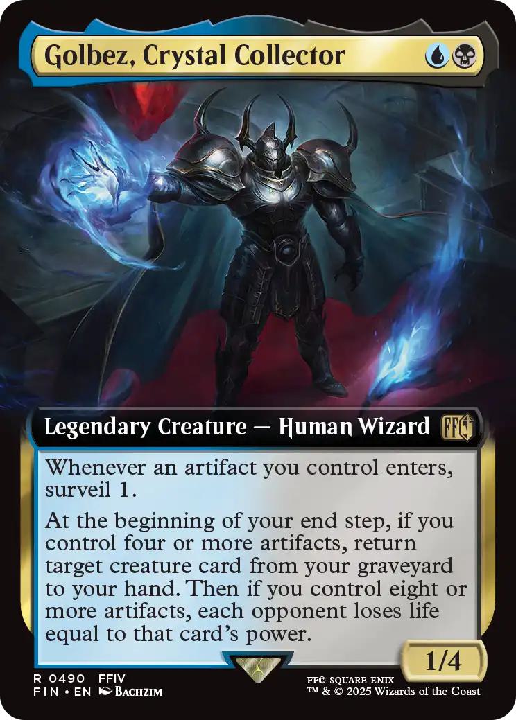 Golbez, Crystal Collector [490] [Extended Art] [FINAL FANTASY] [Non-Foil]