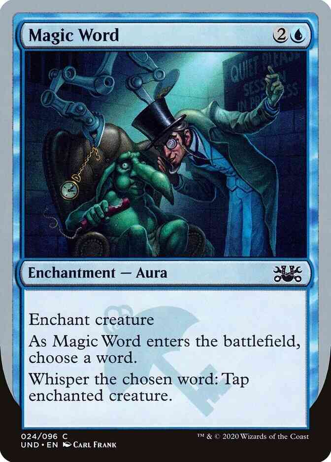 Magic Word [24] [Unsanctioned] [Non-Foil]
