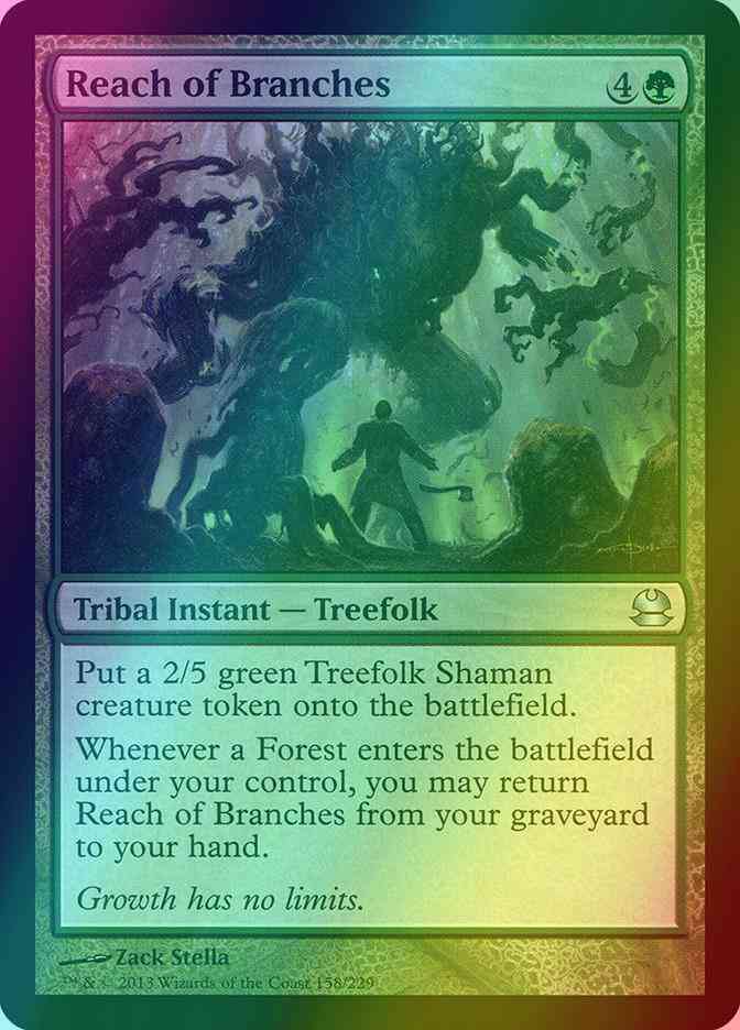 Reach of Branches [158] [Modern Masters] [Foil]