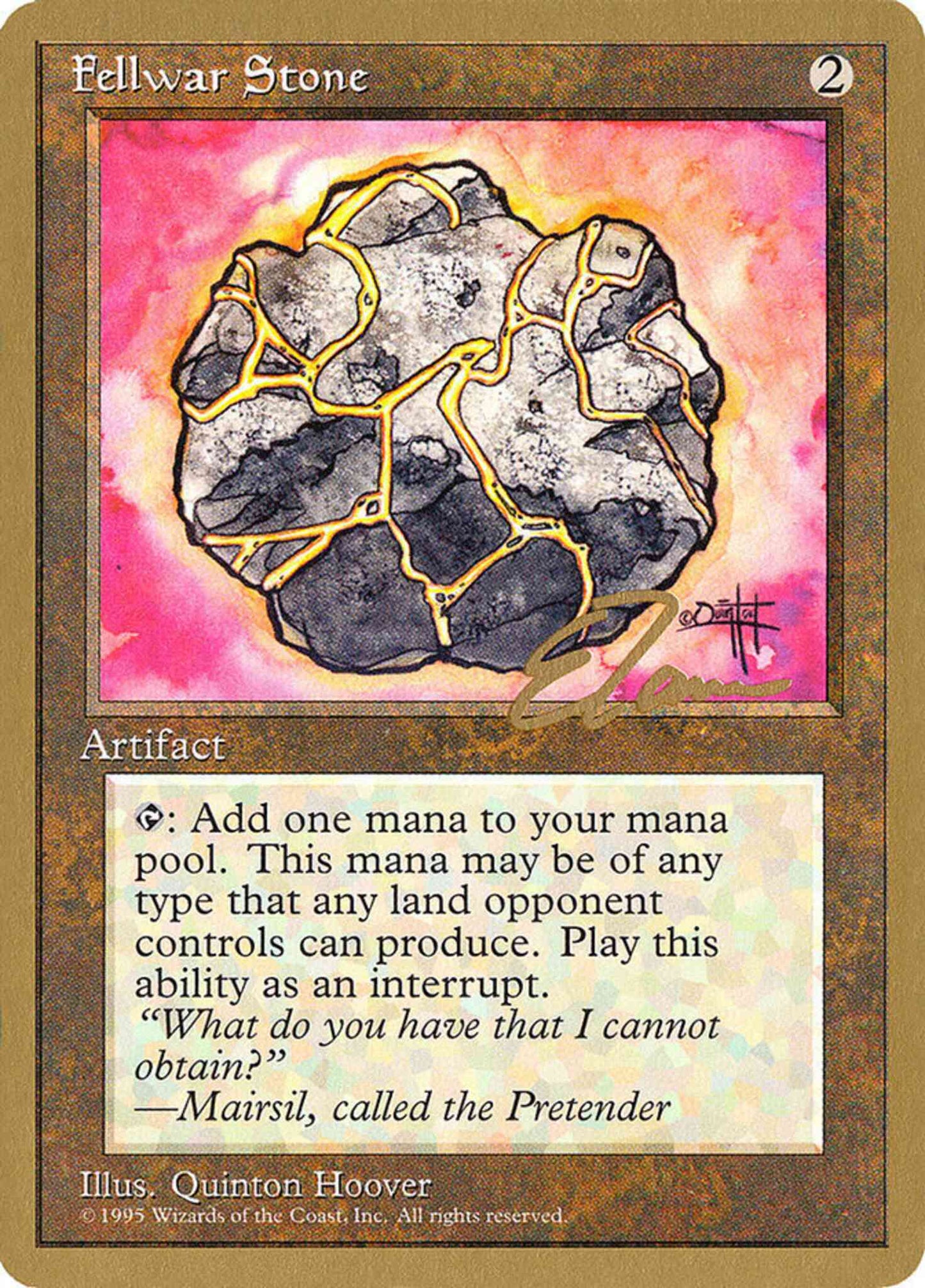 Fellwar Stone [et319] [Eric Tam] [Pro Tour Collector Set] [Non-Foil]