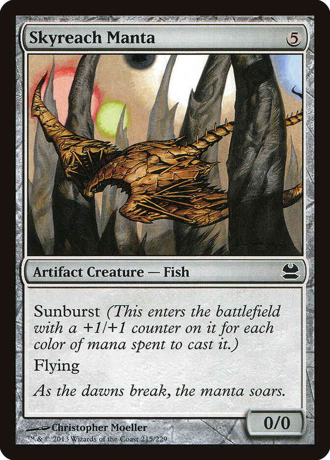Skyreach Manta [215] [Modern Masters] [Non-Foil]