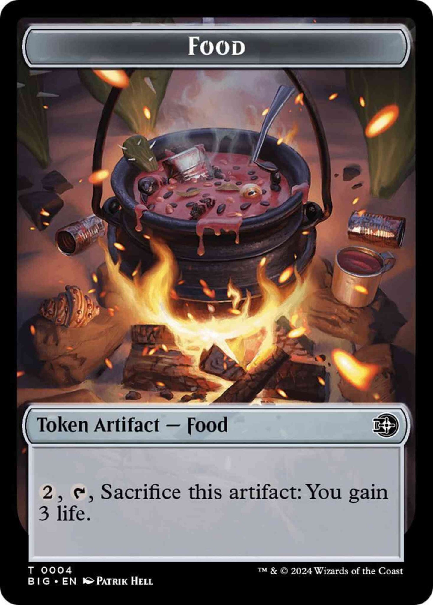 Food Token (04) // Plot Token (20) [The Big Score: Tokens] [Non-Foil]