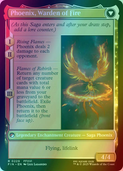 Joshua, Phoenix's Dominant // Phoenix, Warden of Fire [229] [FINAL FANTASY] [Foil]