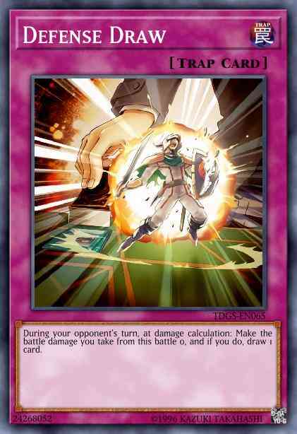 Defense Draw - TDGS-EN065 - Rare - Unlimited
