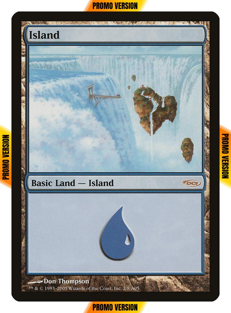 Island [2005] [02] [Kamigawa] [Arena League 2005] [Non-Foil]