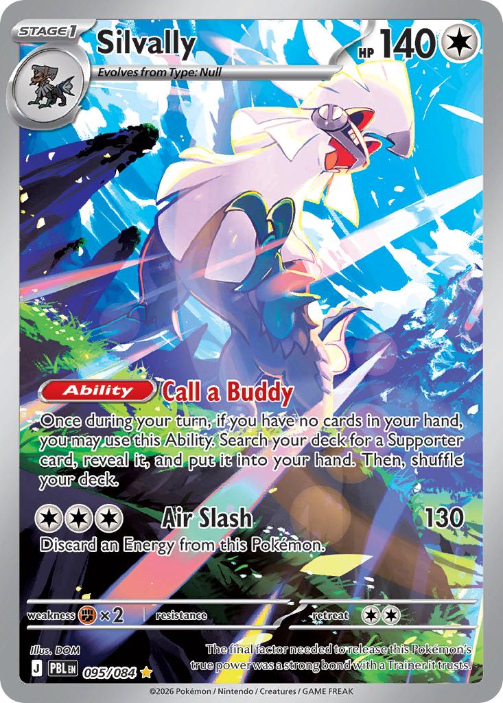 Silvally - 095/084 - Illustration Rare [me05-095] [Ultra]