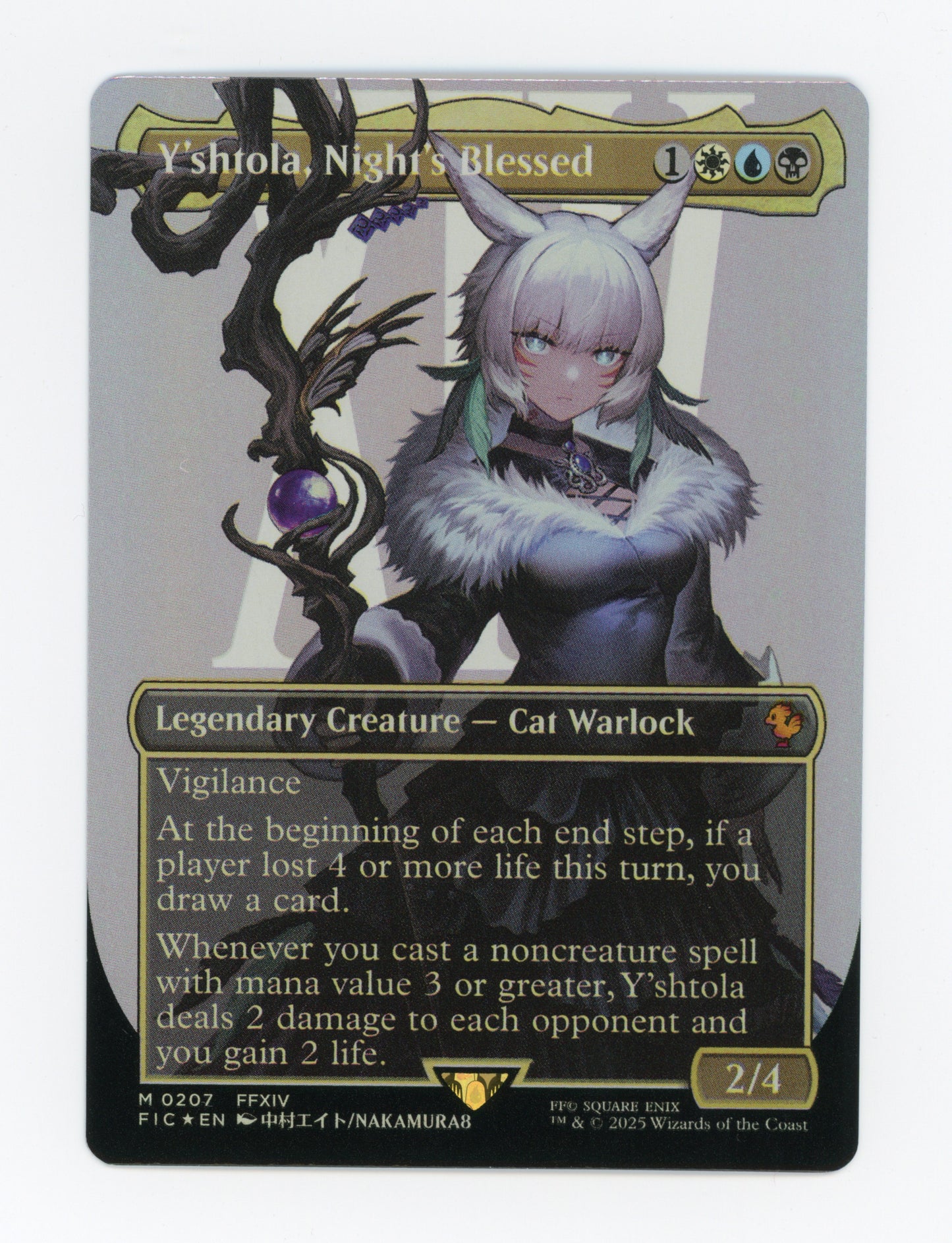 Y'shtola, Night's Blessed — Borderless|Character|Foil — ID 19143