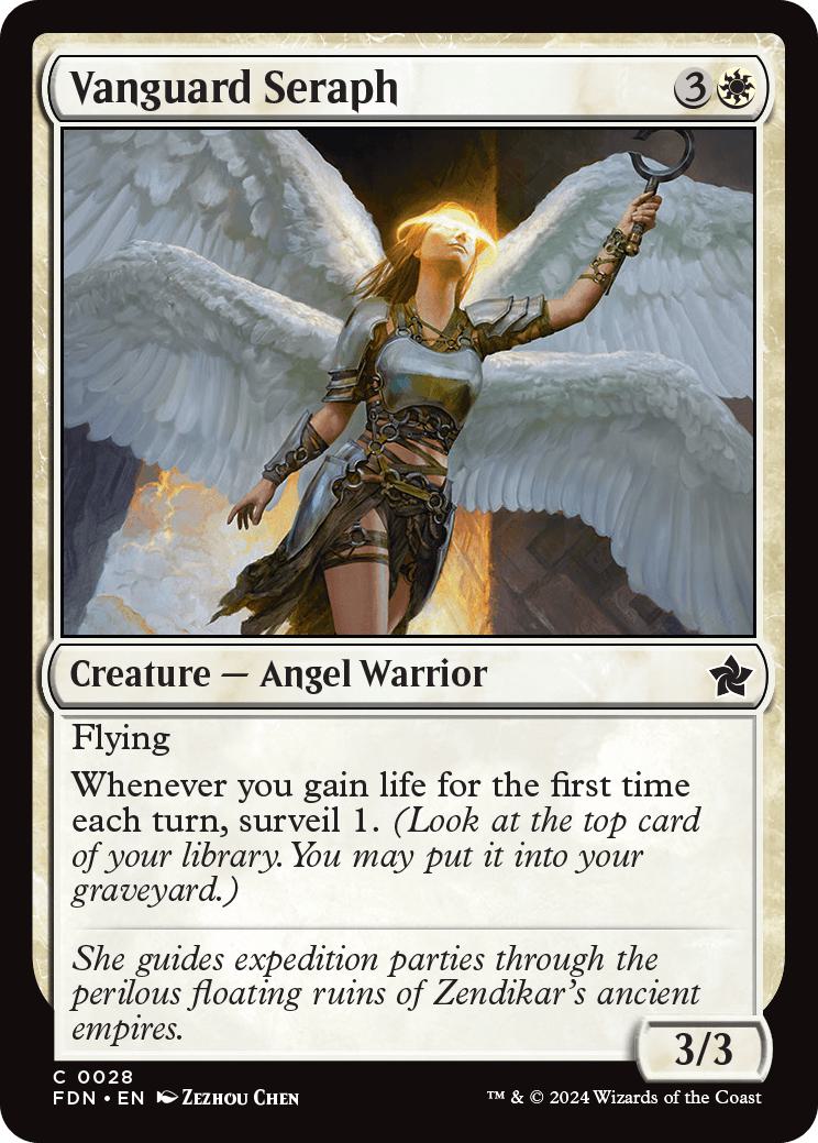 Vanguard Seraph [28] [Foundations] [Non-Foil]
