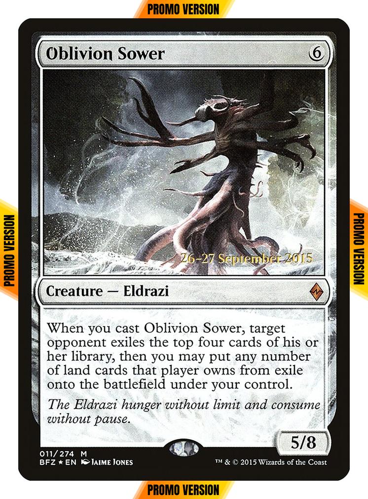 Oblivion Sower [11s] [Battle for Zendikar Promos] [Foil]