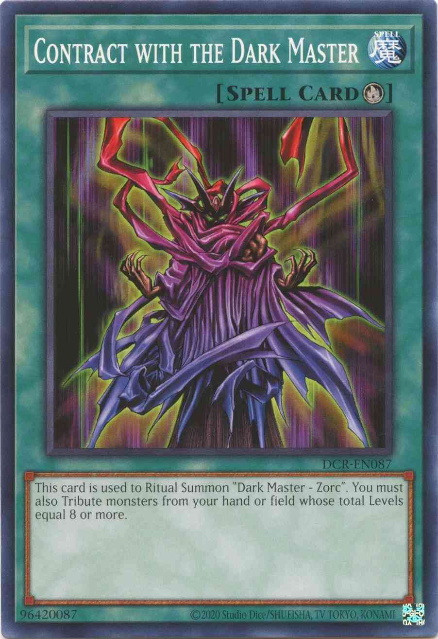 Contract with the Dark Master - 25th Anniversary - DCR-EN087 - Common - Unlimited