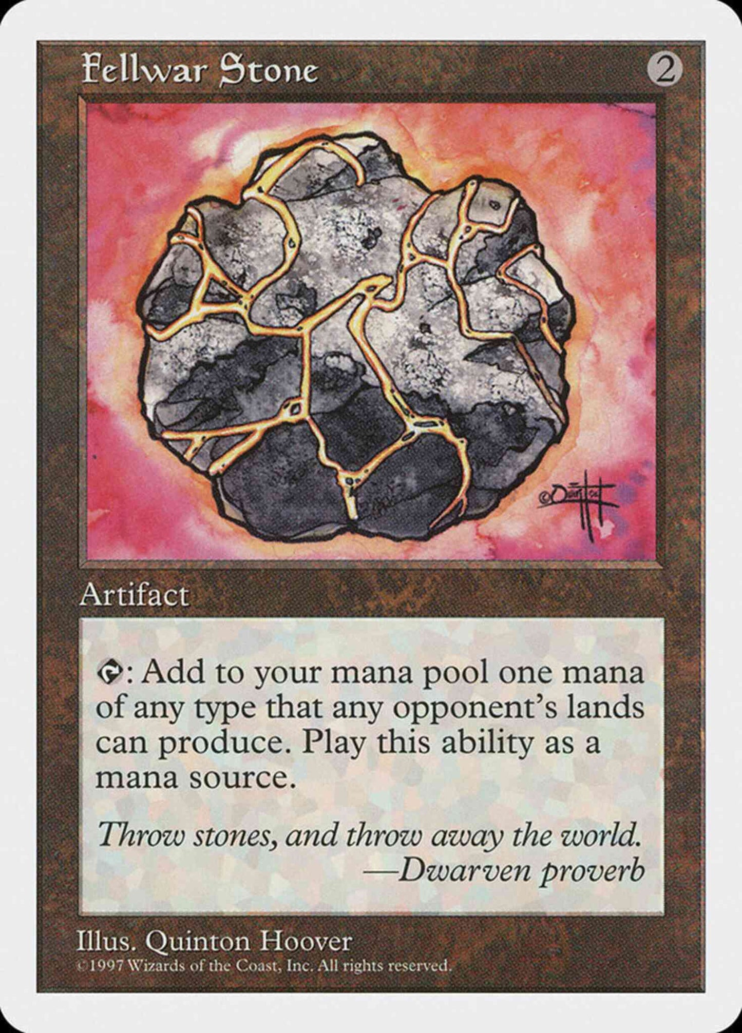 Fellwar Stone [369] [Fifth Edition] [Non-Foil]