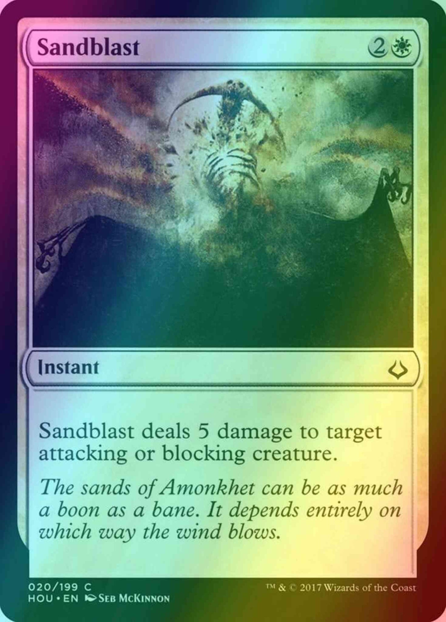 Sandblast [20] [Hour of Devastation] [Foil]