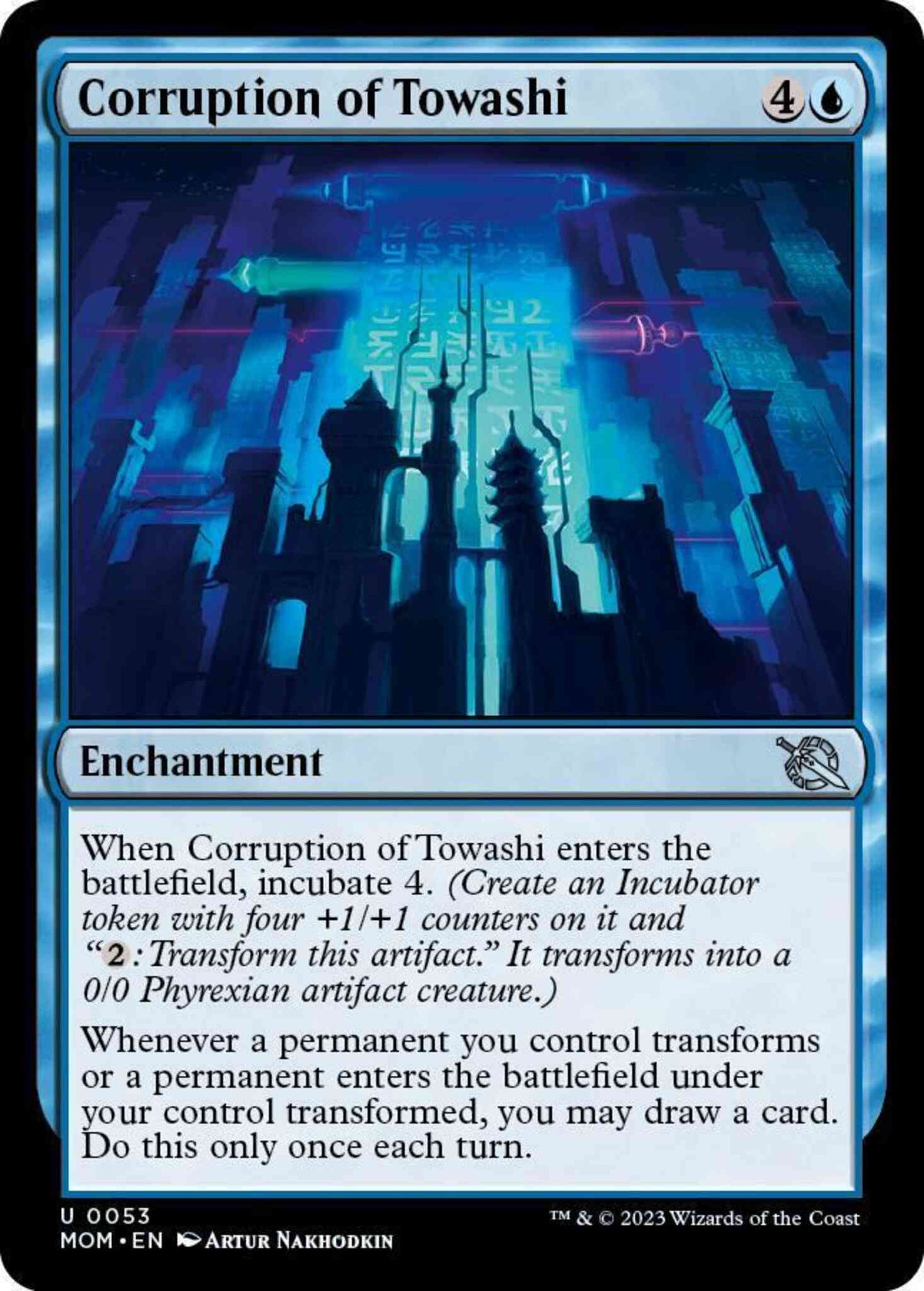 Corruption of Towashi [53] [March of the Machine] [Non-Foil]