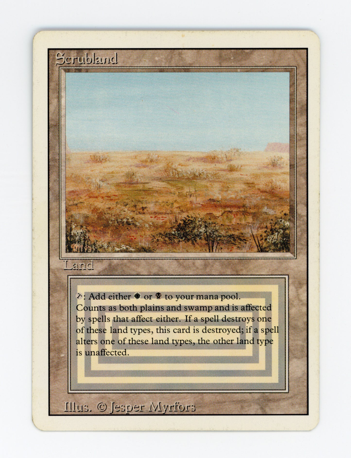 Scrubland — Damaged — ID 18433