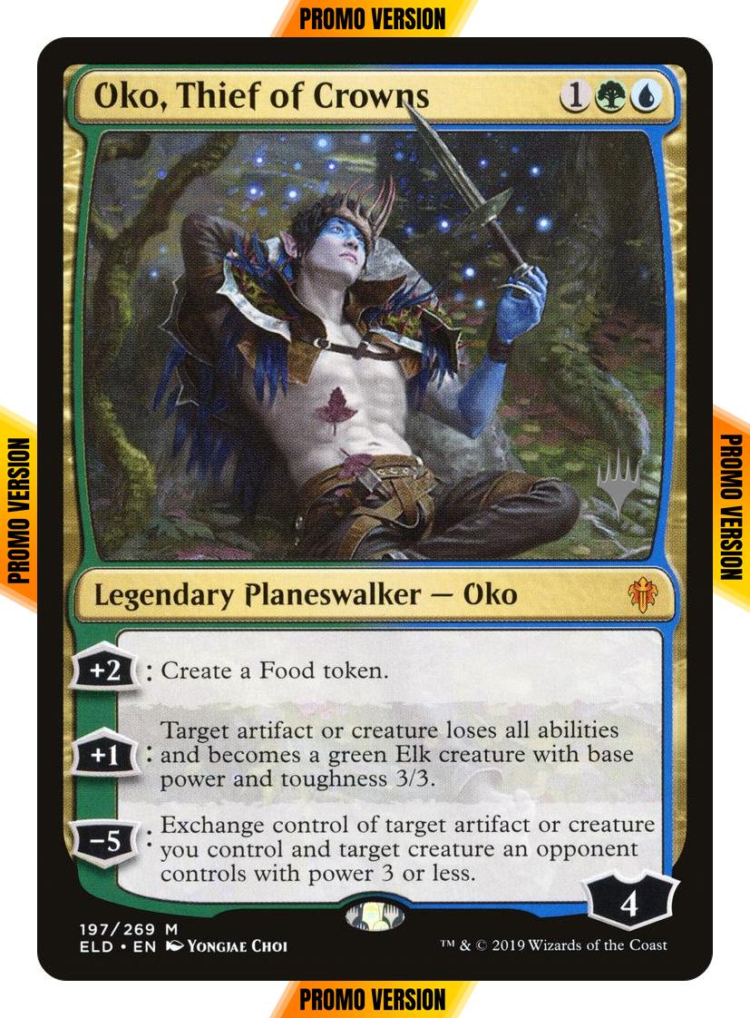 Oko, Thief of Crowns [197p] [Promo Pack] [Throne of Eldraine Promos] [Non-Foil]