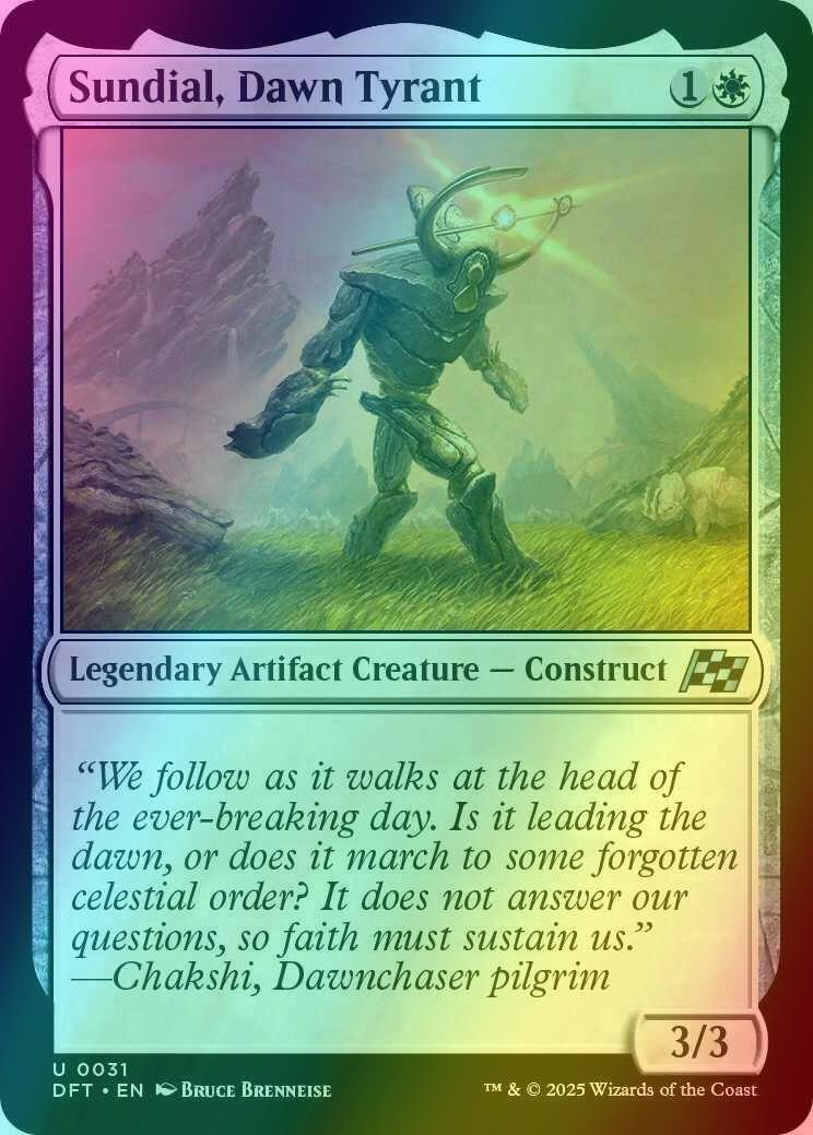 Sundial, Dawn Tyrant [31] [Aetherdrift] [Foil]