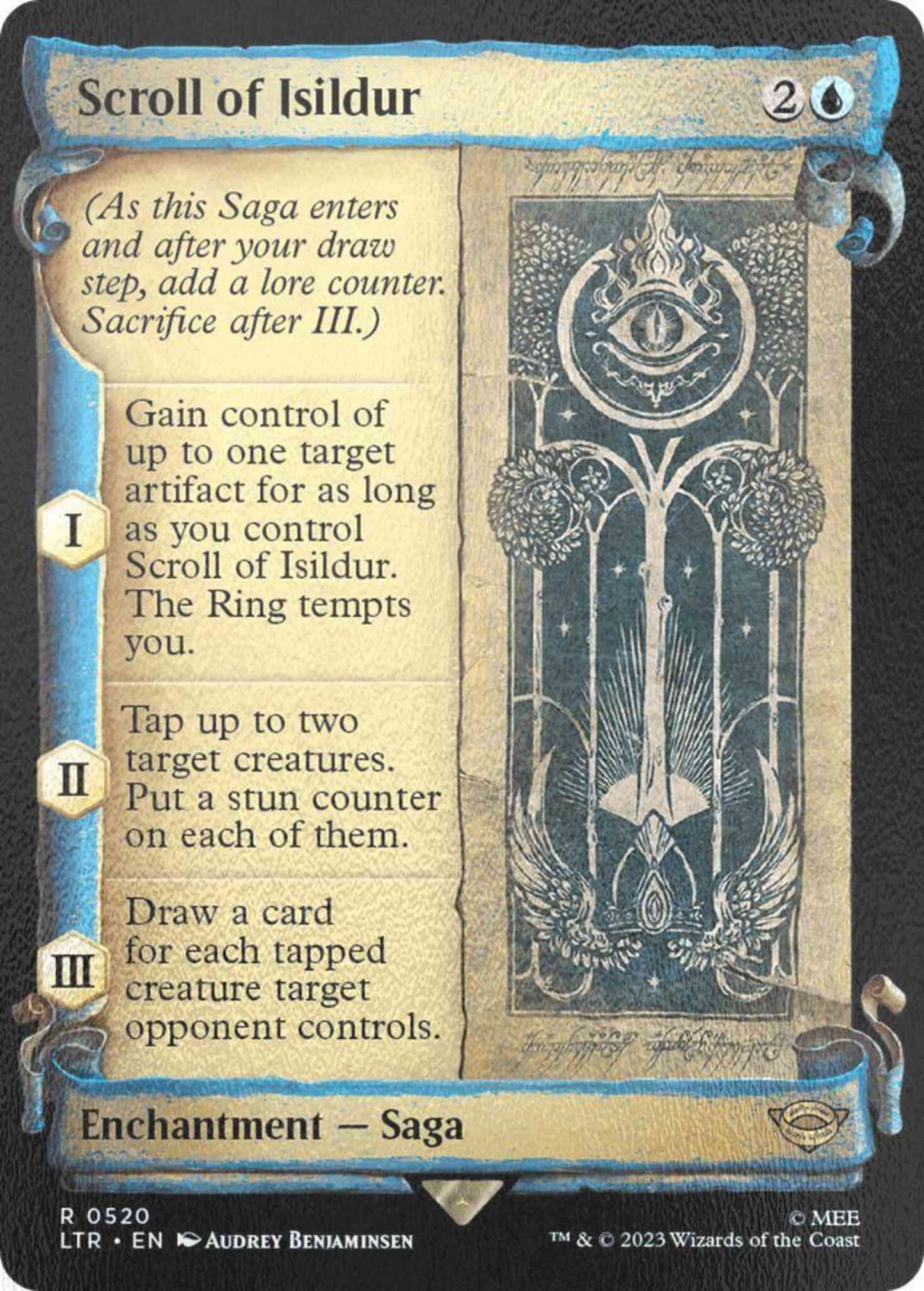 Scroll of Isildur [520] [Scrolls Showcase] [The Lord of the Rings: Tales of Middle-earth] [Silver Foil]