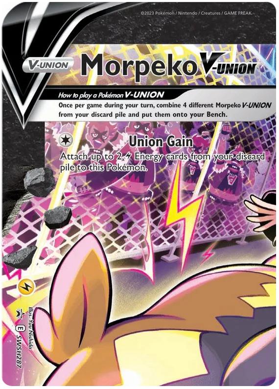 Morpeko V-Union - SWSH287 - Promo [swshp-SWSH287] [Ultra]