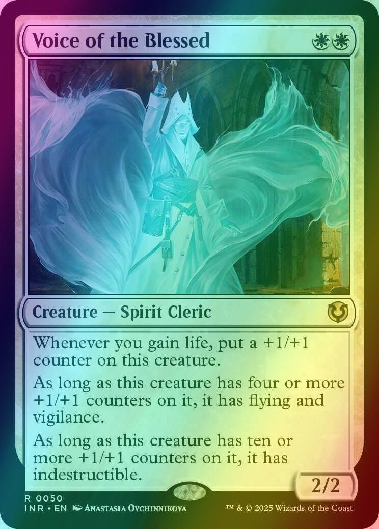 Voice of the Blessed [50] [Innistrad Remastered] [Foil]