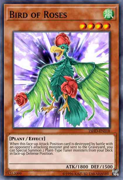 Bird of Roses - TSHD-EN018 - Super Rare - Unlimited