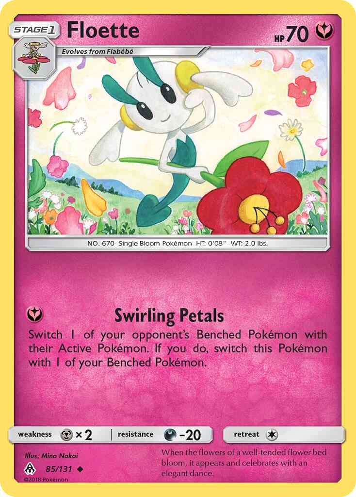 Floette - 85/131 - Uncommon [sm6-85] [Non-Holo]