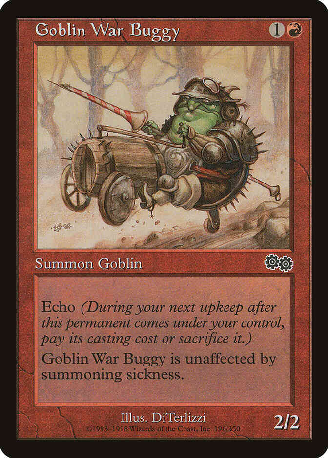 Goblin War Buggy [196] [Urza's Saga] [Non-Foil]