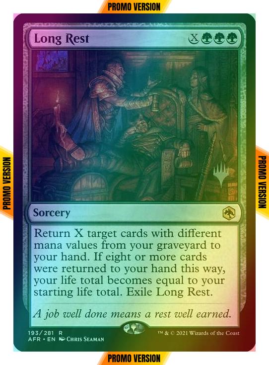 Long Rest [Promo Pack] [193p] [Adventures in the Forgotten Realms Promos] [Foil]