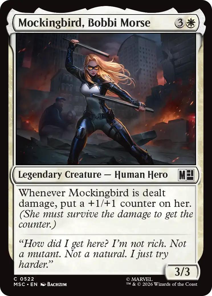Mockingbird, Bobbi Morse [522] [Beginner Box] [Marvel Super Heroes: Commander] [Non-Foil]