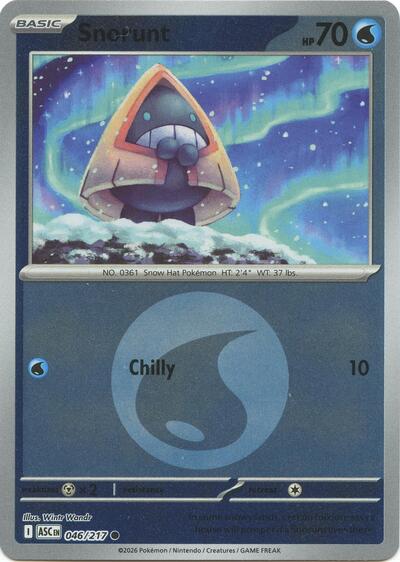 Snorunt - Energy Symbol Pattern - 046/217 - Common [me025-046] [Reverse Holo]