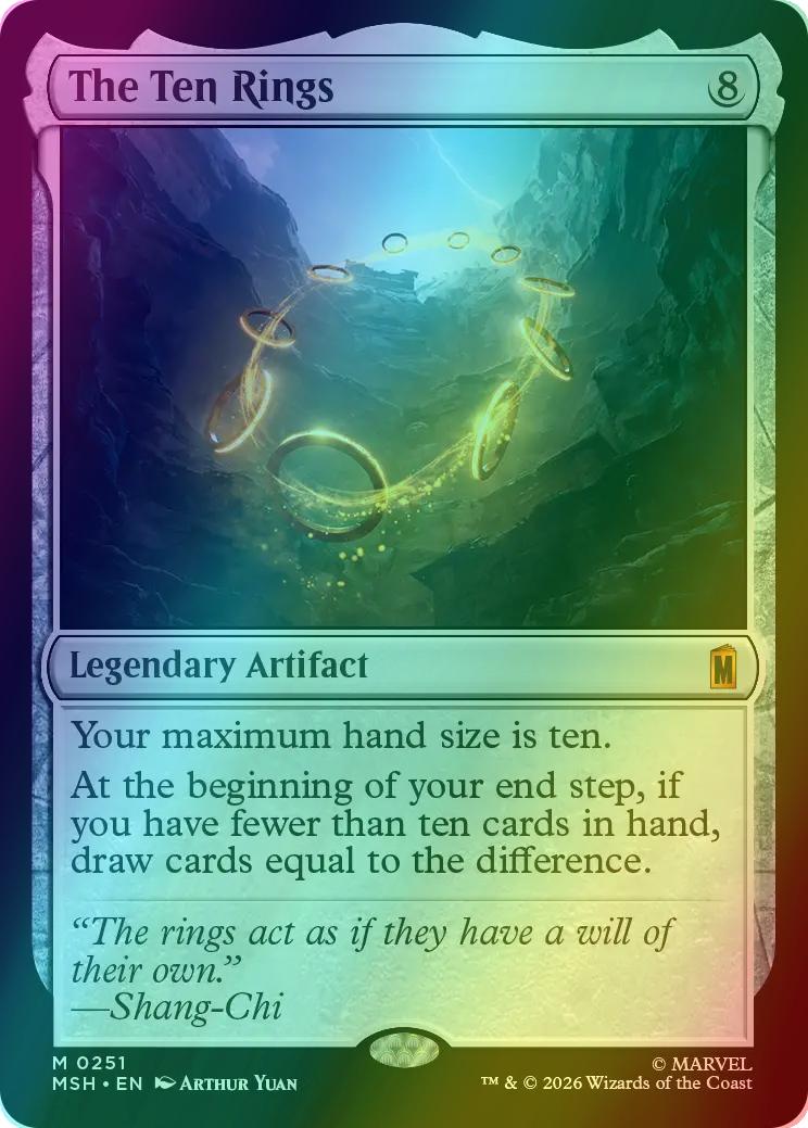The Ten Rings [251] [Marvel Super Heroes] [Foil]
