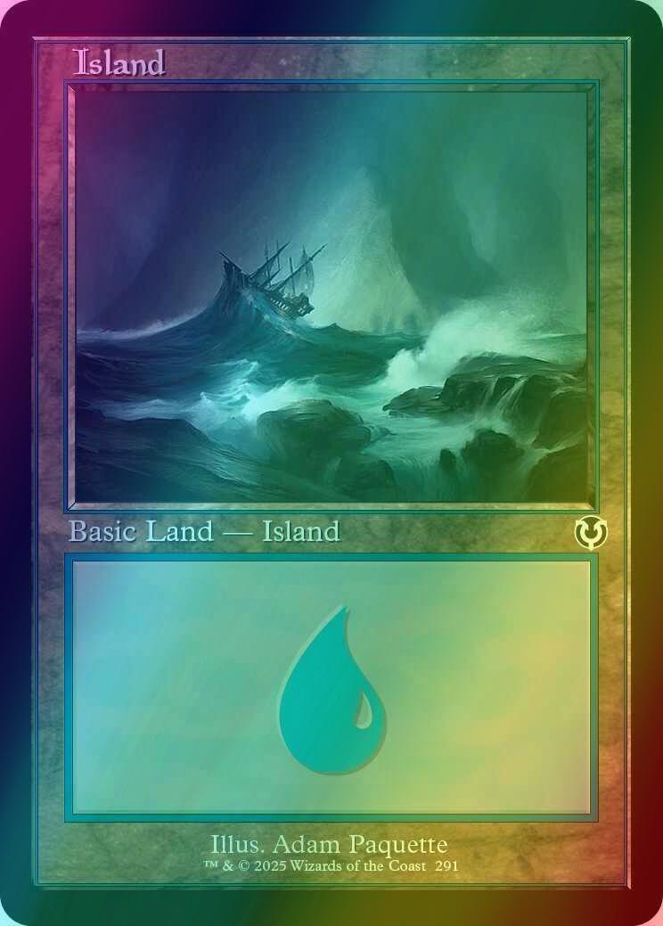 Island [291] [Retro Frame] [Innistrad Remastered] [Foil]