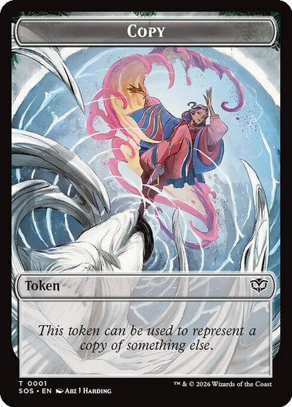 Contract Token (03) // Copy Token (01) [Secrets of Strixhaven: Commander: Tokens] [Non-Foil]