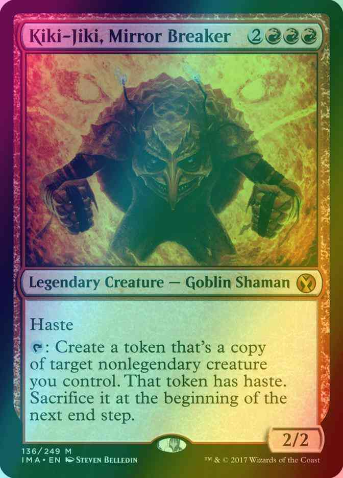 Kiki-Jiki, Mirror Breaker [136] [Iconic Masters] [Foil]