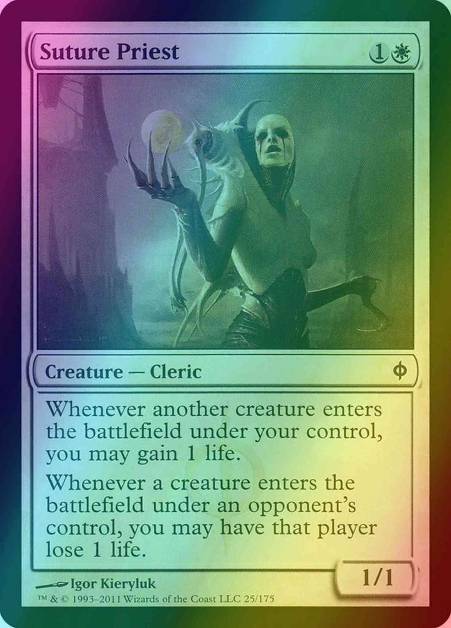 Suture Priest [25] [New Phyrexia] [Foil]