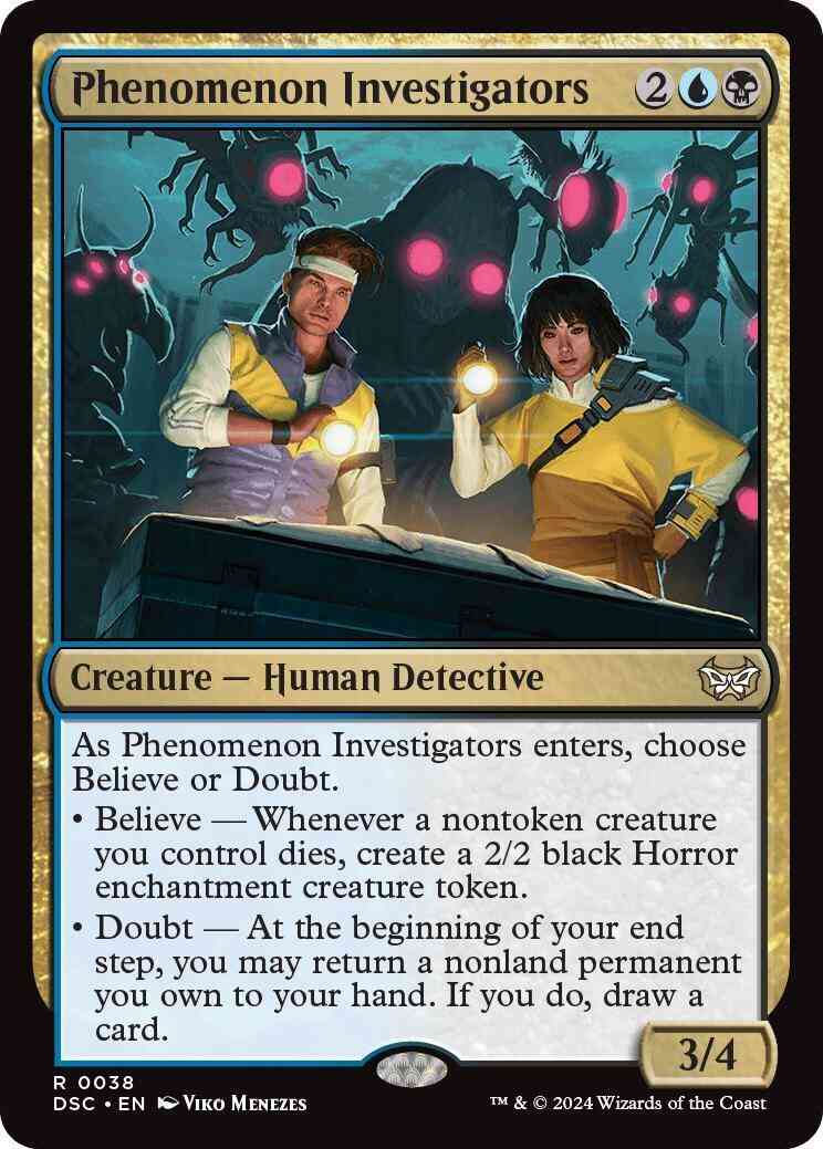 Phenomenon Investigators [38] [Duskmourn: House of Horror: Commander] [Non-Foil]
