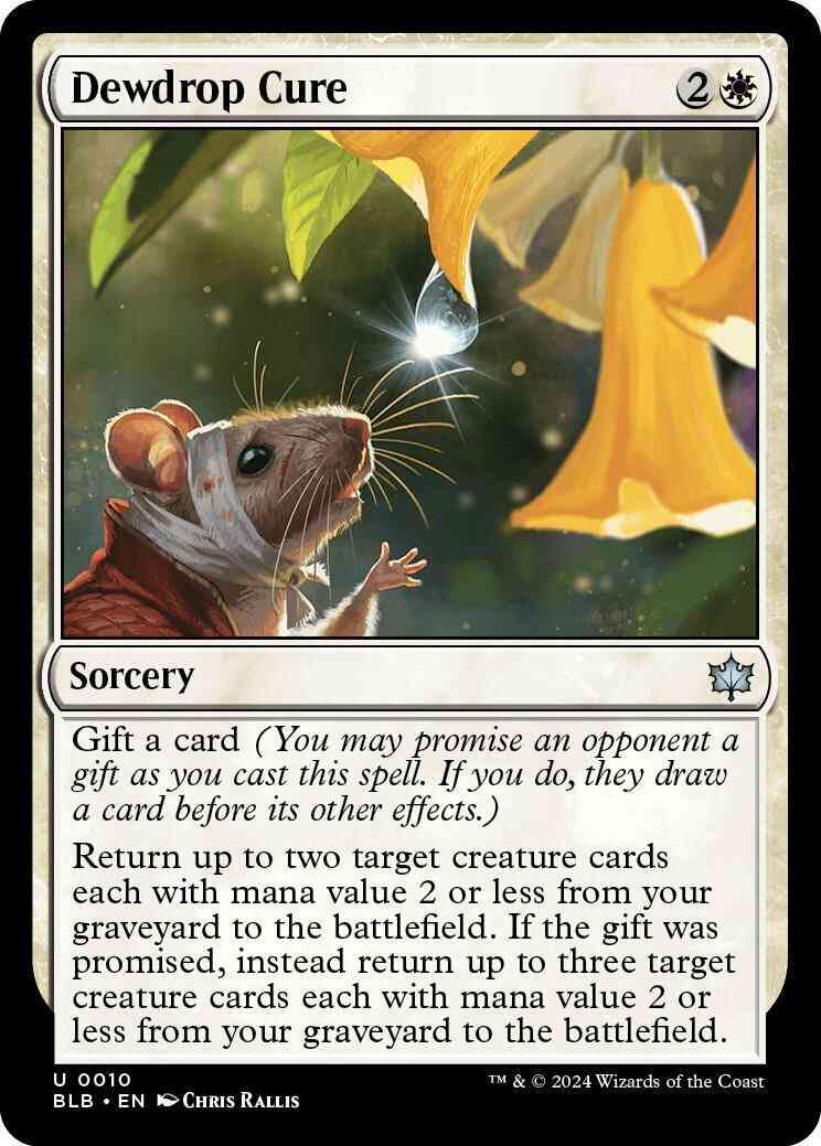 Dewdrop Cure [10] [Bloomburrow] [Non-Foil]