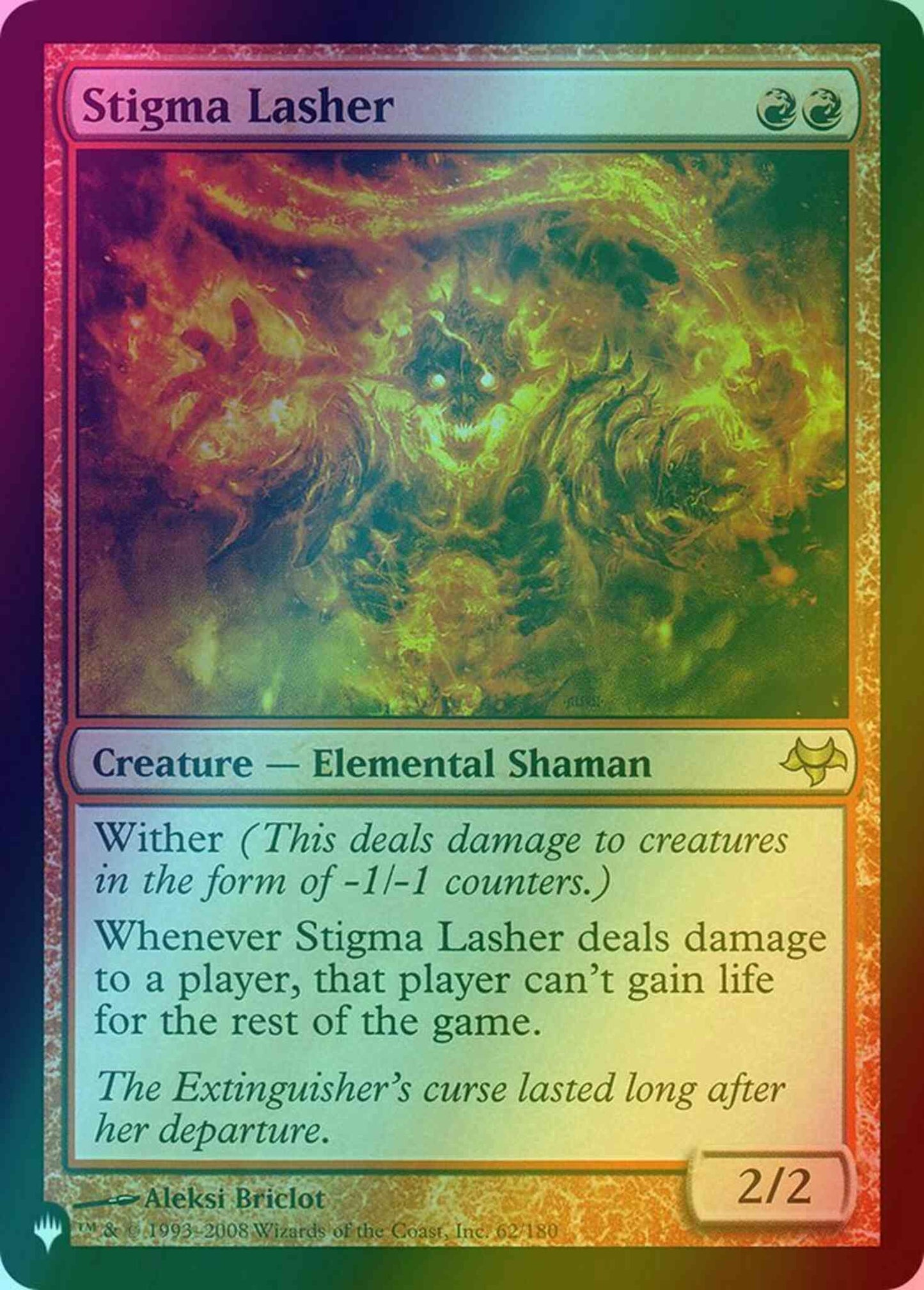 Stigma Lasher [EVE-62] [The List] [Foil]