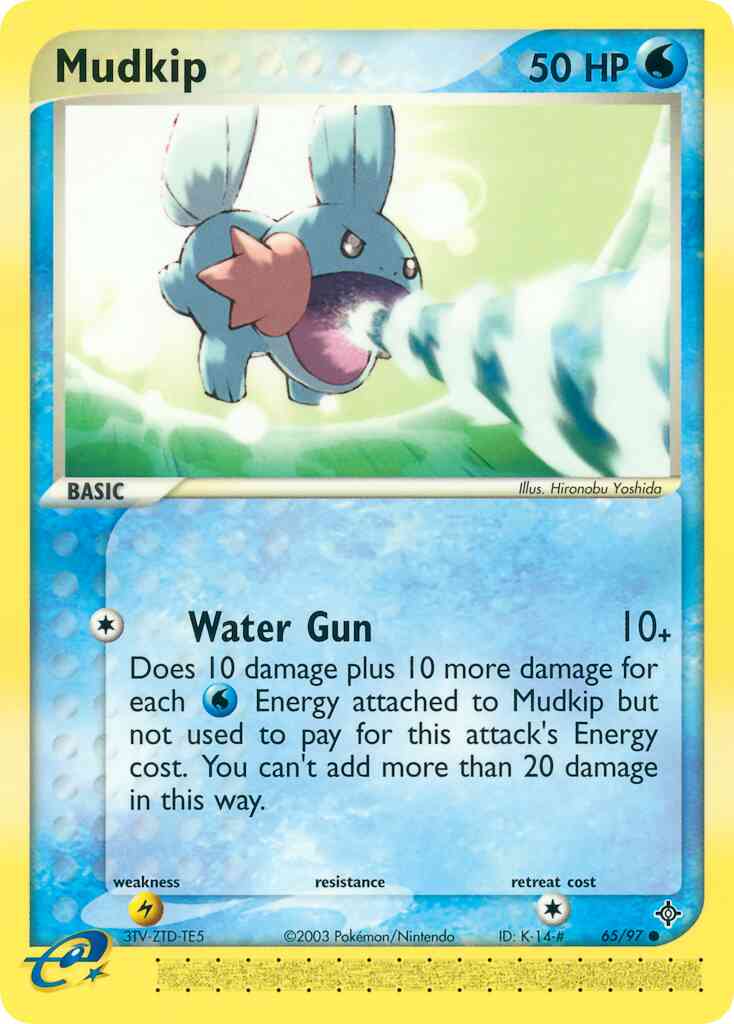 Mudkip - 65/97 - Common [ex3-65] [Reverse Holo]