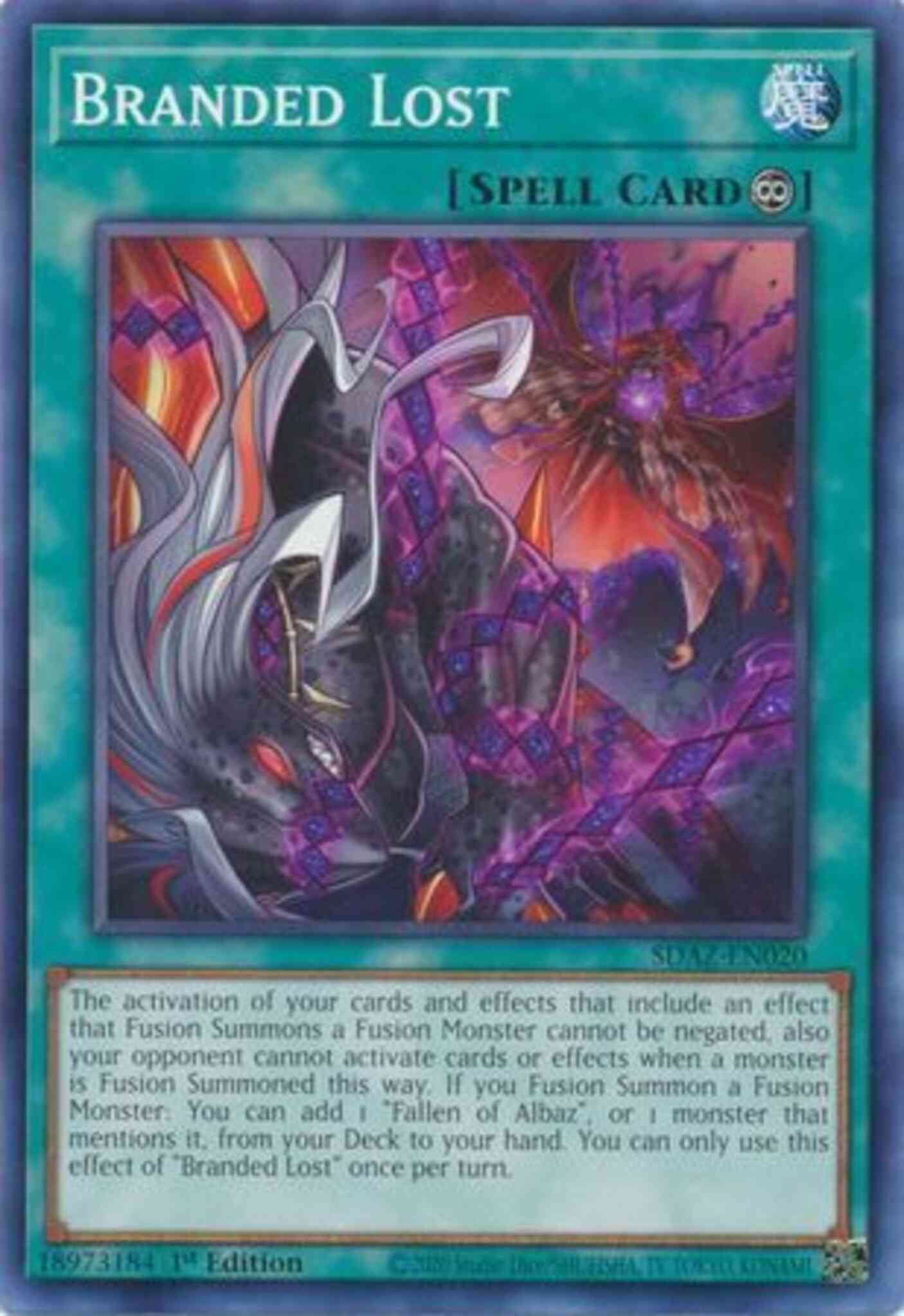 Branded Lost - SDAZ-EN020 - Common - 1st Edition