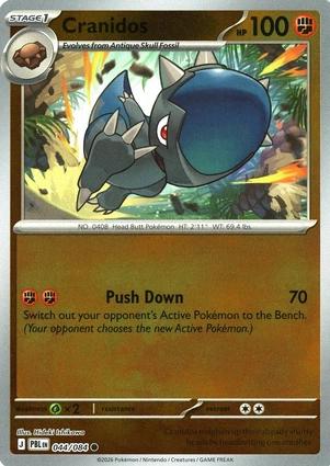Cranidos - 044/084 - Common [me05-044] [Reverse Holo]