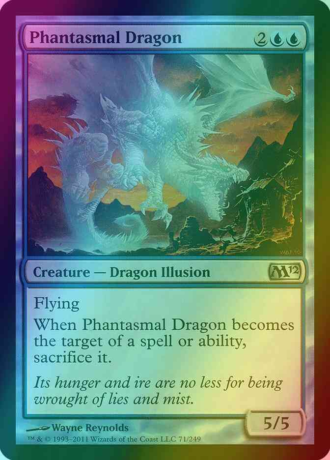 Phantasmal Dragon [71] [Magic 2012] [Foil]