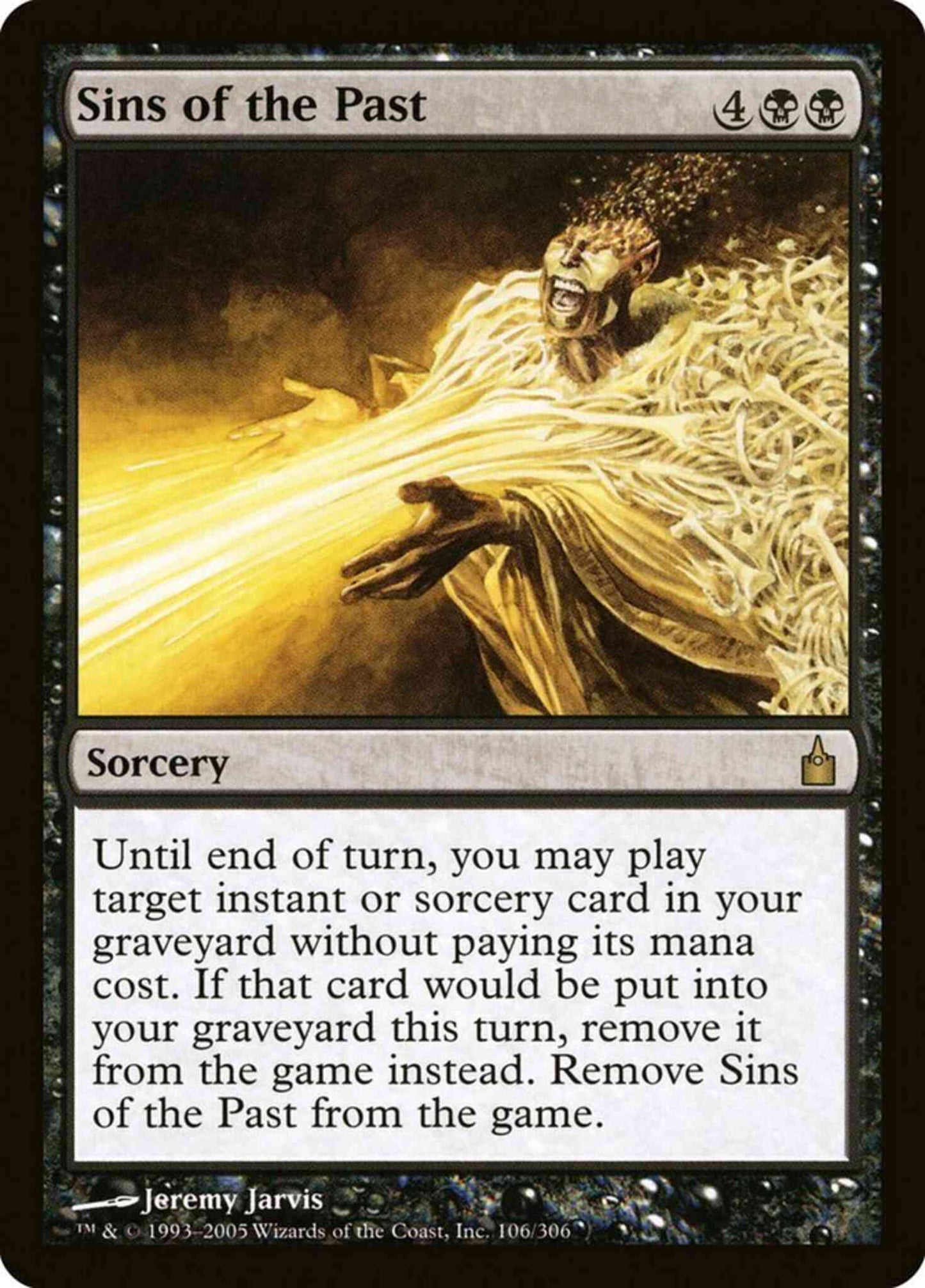 Sins of the Past [106] [Ravnica City Of Guilds] [Non-Foil]