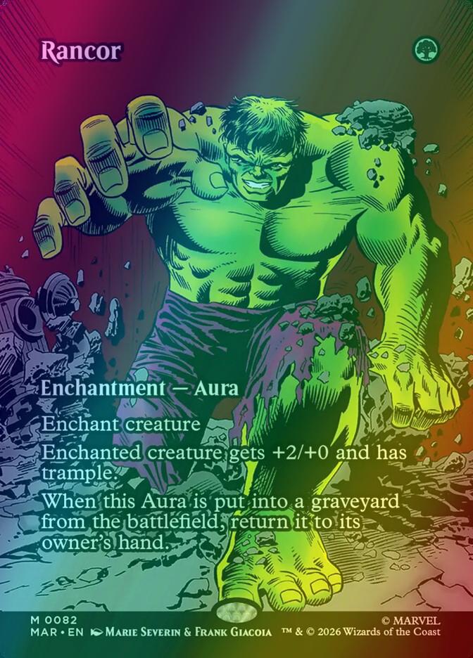 Rancor [82] [Borderless] [Source Material] [Marvel Universe] [Foil]