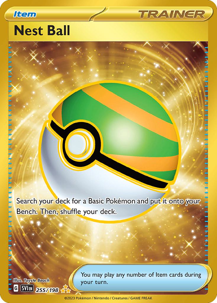 Nest Ball - 255/198 - Hyper Rare [sv01-255] [Secret]