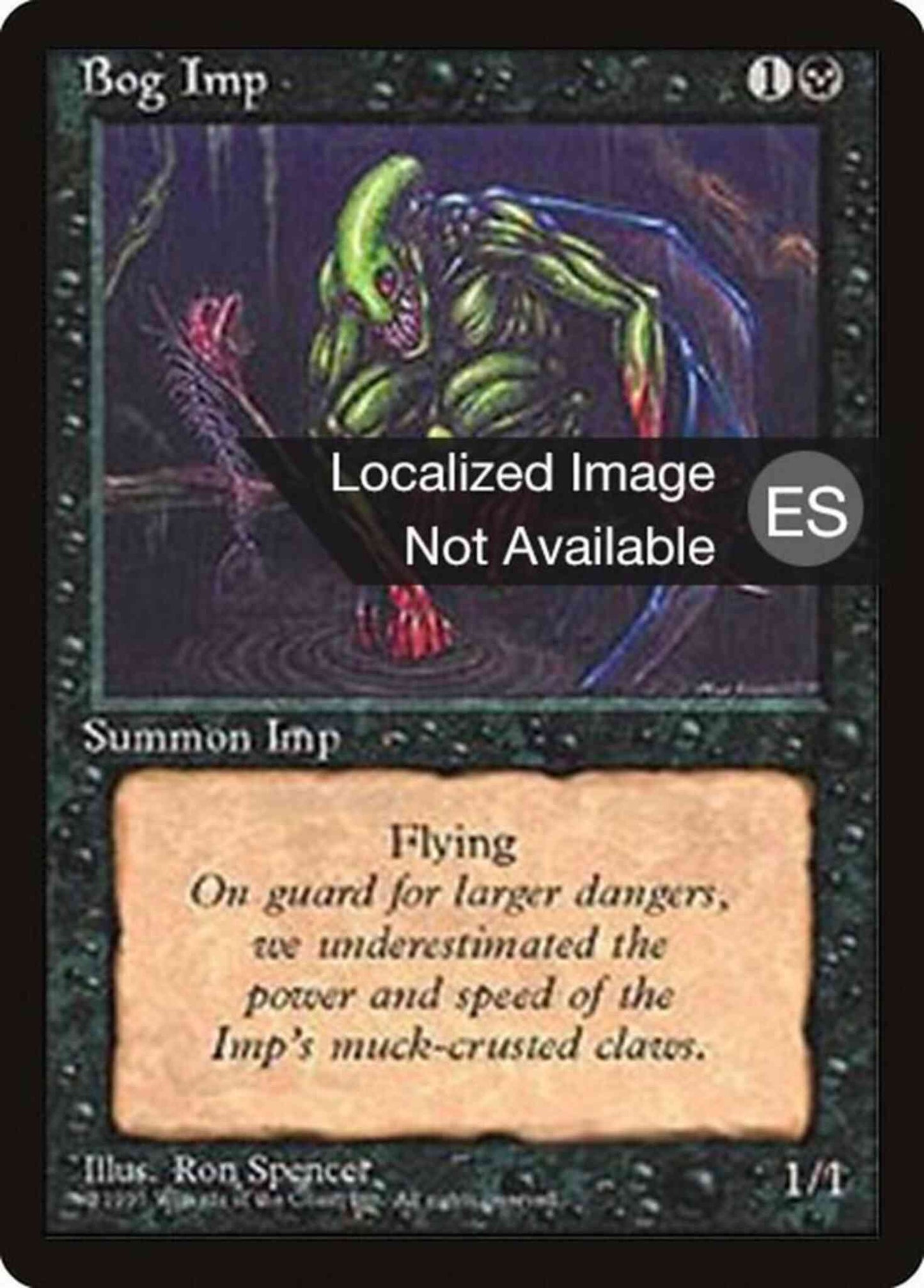 Bog Imp - Japanese [123] [Fourth Edition Black Border: Japanese] [Non-Foil]