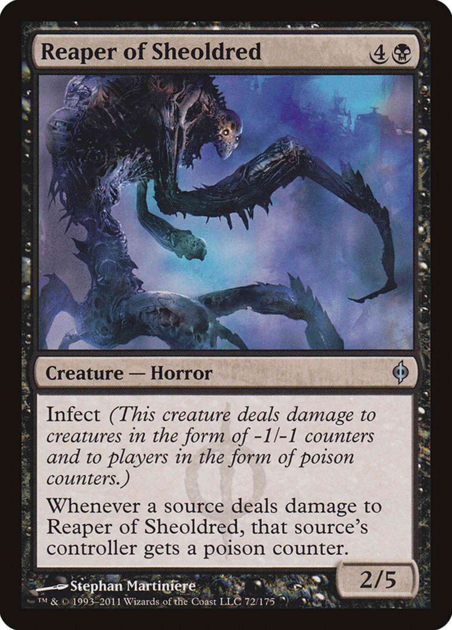 Reaper of Sheoldred [72] [New Phyrexia] [Non-Foil]
